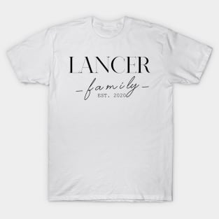 Lancer Family EST. 2020, Surname, Lancer T-Shirt